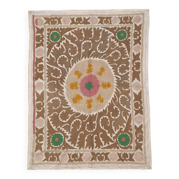 Vintage hand-embroidered tablecloth 116x160 cm