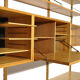Oak modular wall unit by Poul Cadovius for Cado, 1960s