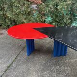 De Stijl-Inspired Desk by Peter Maly for Interlübke – Duo Series, 1980s