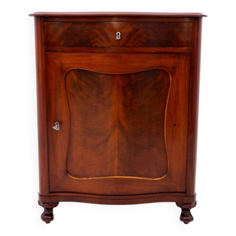 Mahogany chest of drawers, late 19th century, Northern Europe.