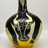 Picasso-inspired bull vase