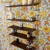 String wall shelf