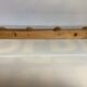 Wooden coat rack