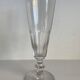 6 flûtes à champagne en verre soufflé, modèle ancien Caton de Saint Louis