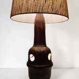 Stoneware lamp from Puisaye