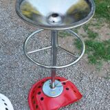 Pair of Etienne Fermigier designer stools, Mirima mower model, publisher