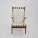1960s Oak Armchair by Krásna Jizba, Czechoslovakia