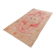 5x9 pale red & tan beige vintage rug 146x279cm