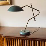Light blue table lamp, France 1960s