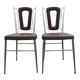 Paire de chaises vintage