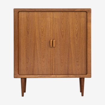 Midcentury danish cabinet with tambour doors by Dyrlund 1960s