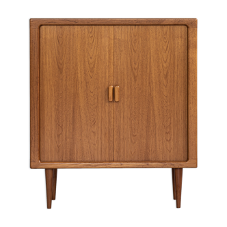 Midcentury danish cabinet with tambour doors by Dyrlund 1960s