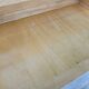 1950s maple chest of drawers with a marble top