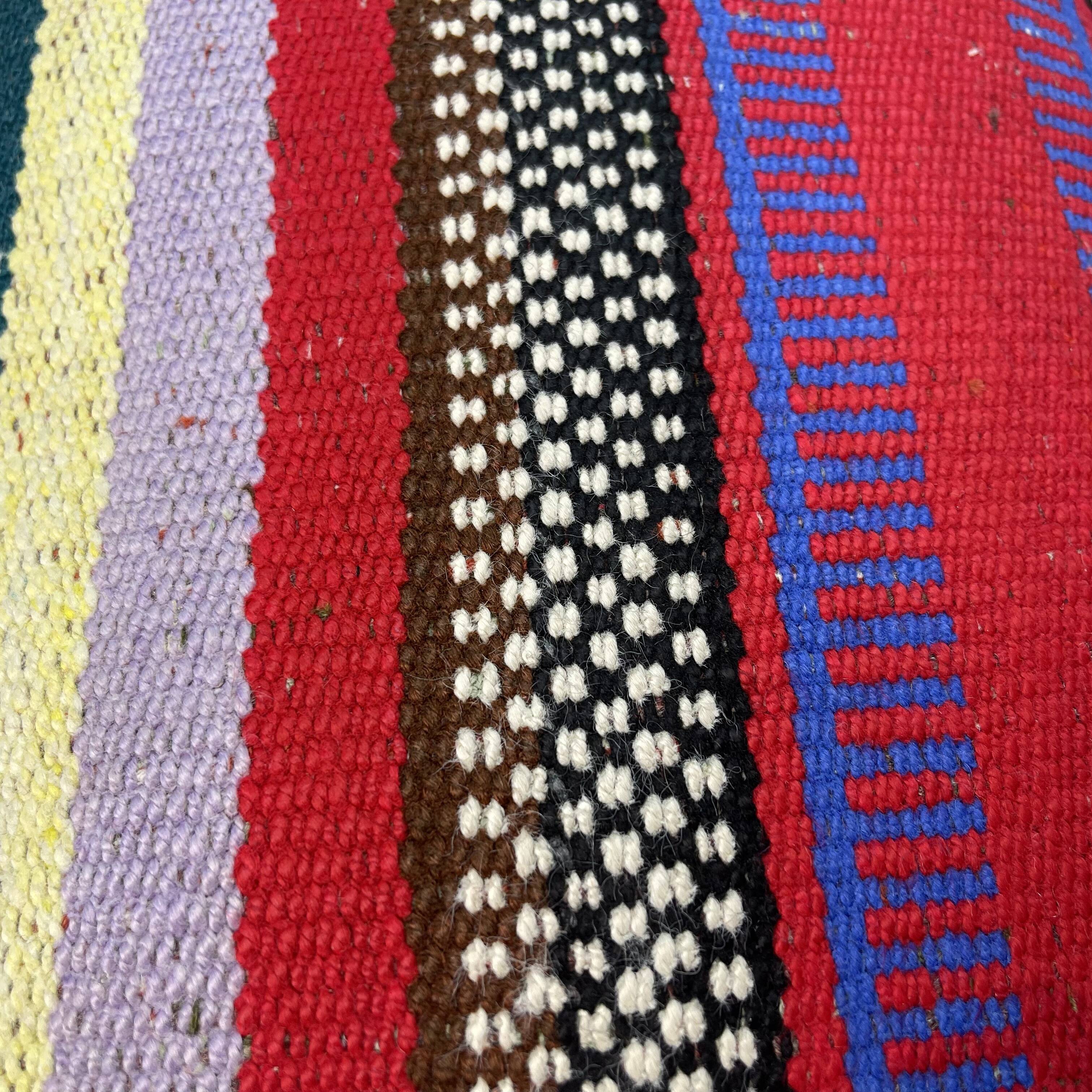 Housse de coussin kilim turc vintage 30x50cm