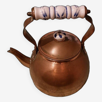 Old copper kettle