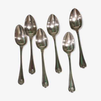 Set of 6 Alfénide spoons
