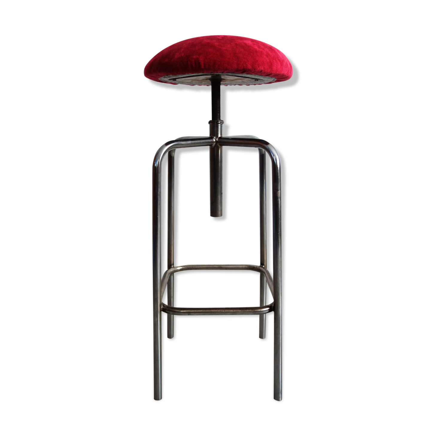 Vintage industrial screw stool