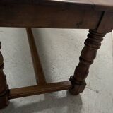 Large 19th Century Farmhouse Table in Solid Beech