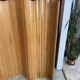 Baumann style wooden free-standing folding screen vintage 1950s