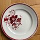 Dessert plates with lily flowers from Saint Amand.