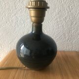 Enamelled sandstone lamp foot