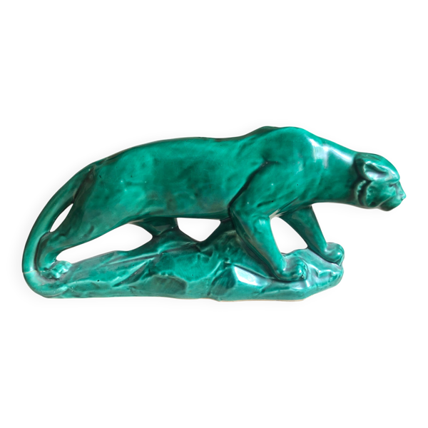 Panthère art deco sculpture — Beyit