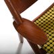 CH-28 Teak and Unika Vaev Easychair by Hans J. Wegner 1960s