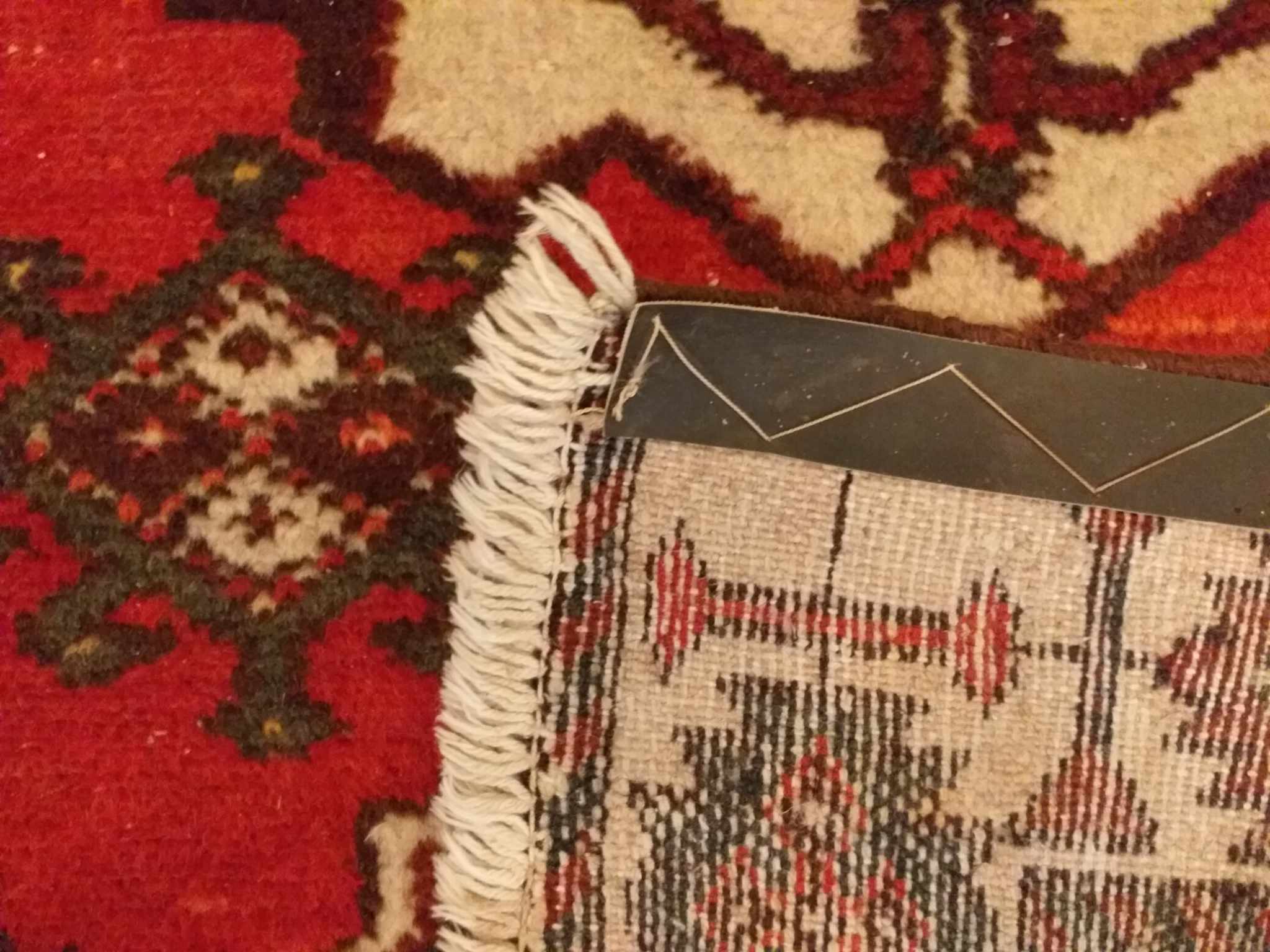 Handmade Persian Hamadan rug 200x132cm