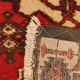 Handmade Persian Hamadan rug 200x132cm