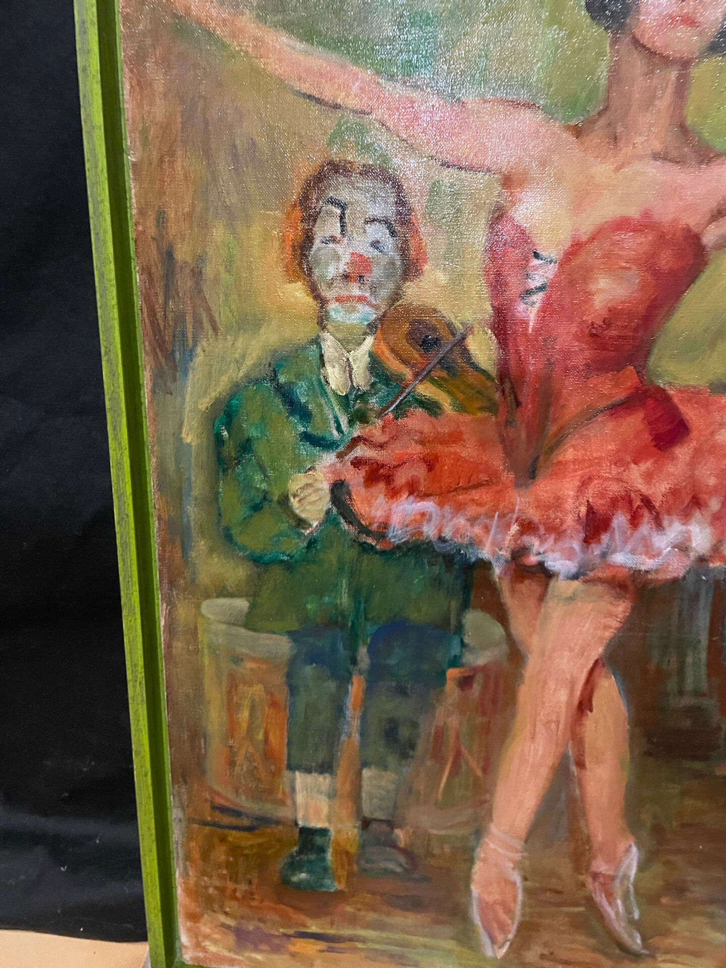 Huile sur toile signée
