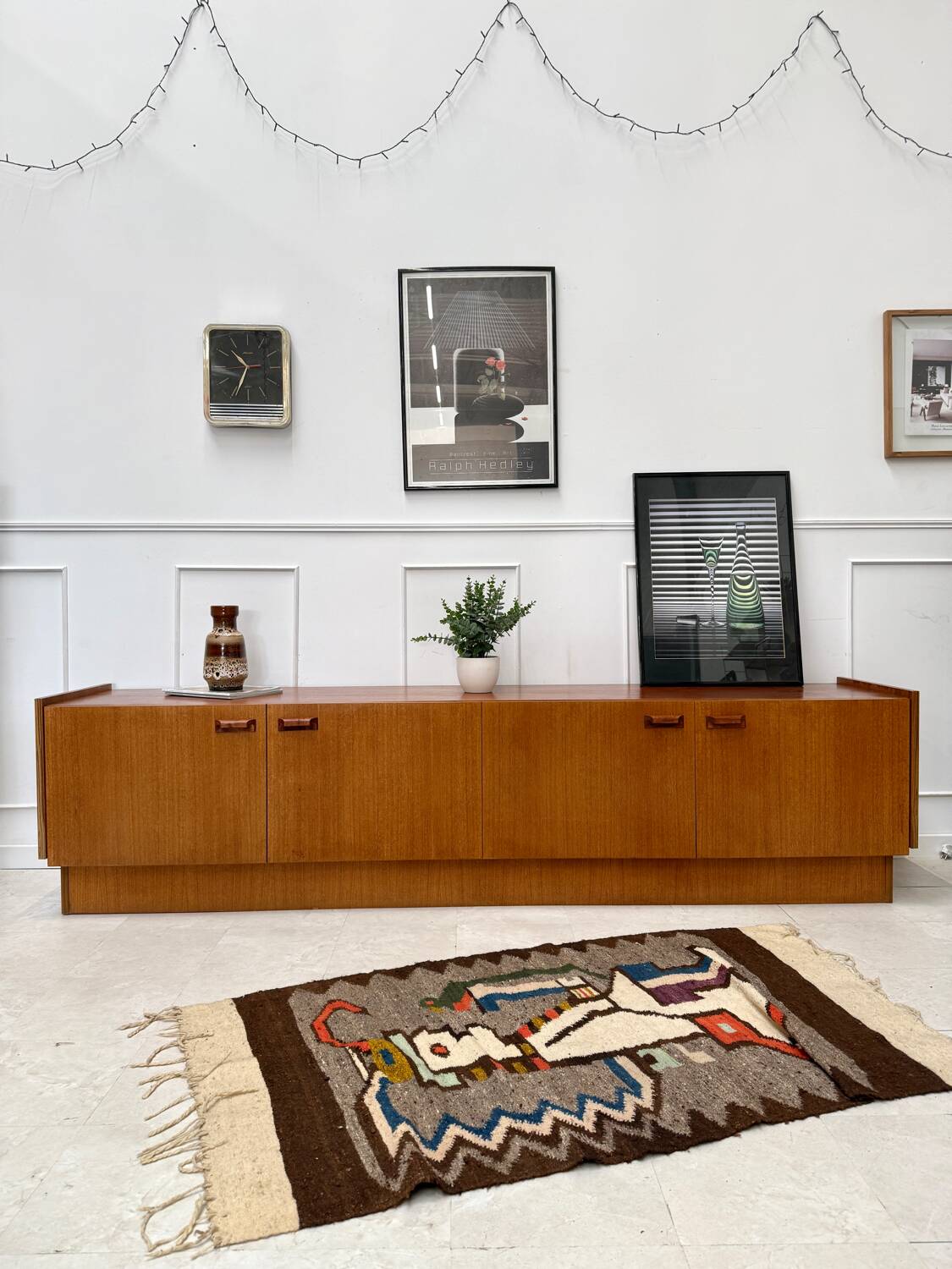 Vintage Scandinavian sideboard