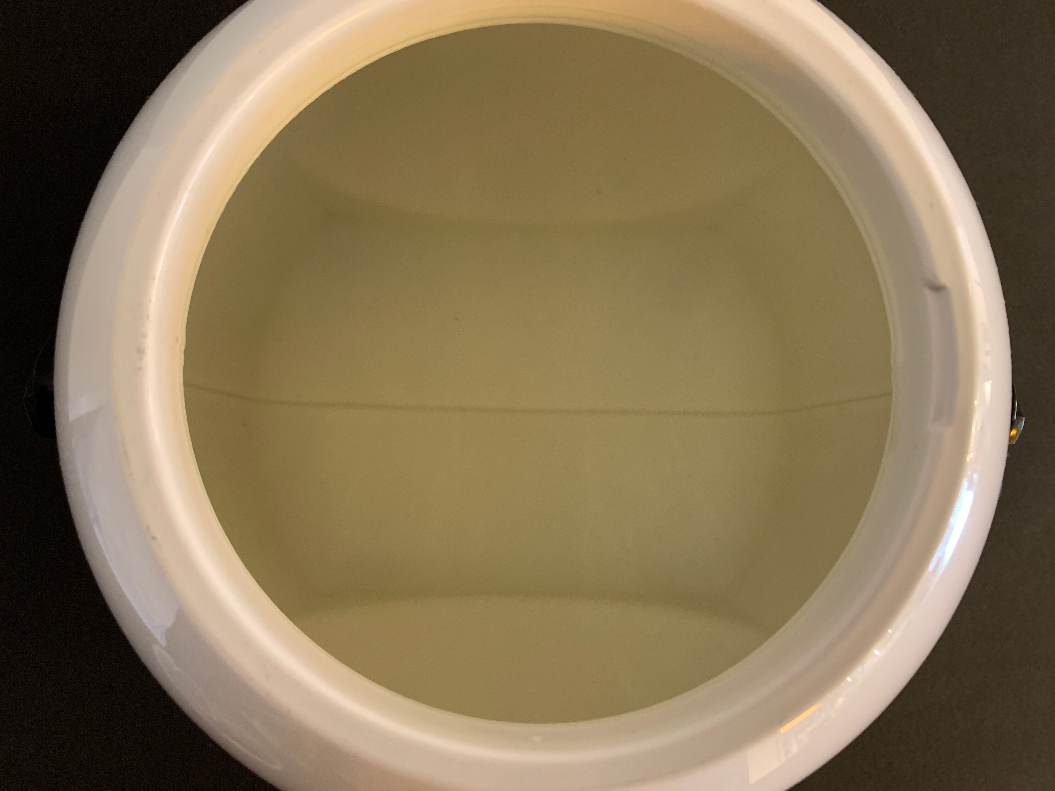 Italian grazia Fiocco ice bucket for Biesse, 1970