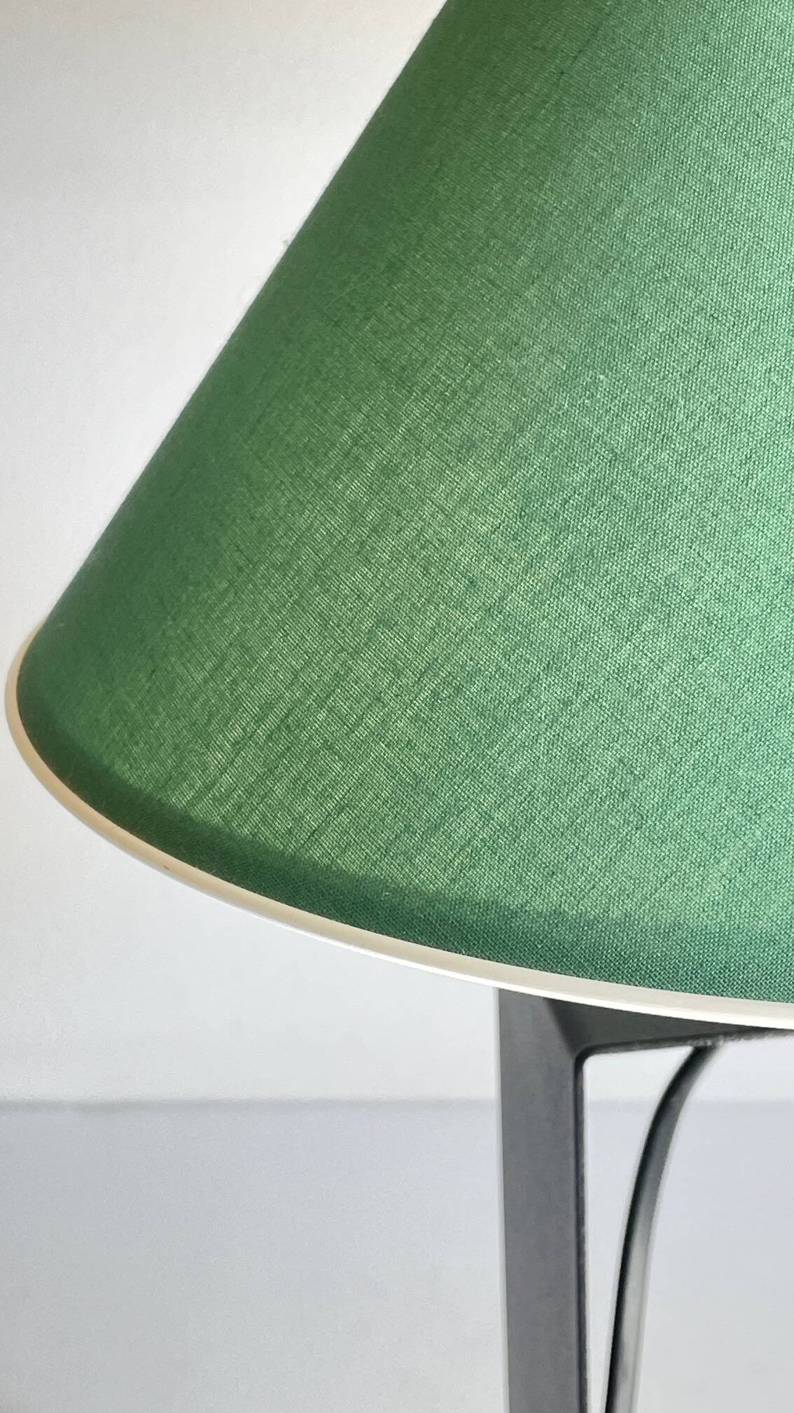 Steel and fabric lamp by madura