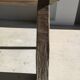 Bench in old teak