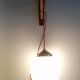 1950s opaline portable lamp