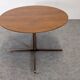 Contemporary round side table or end table.