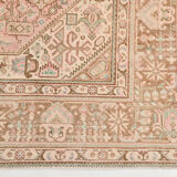 6x9 dusty pink wool persian rug 287x192cm
