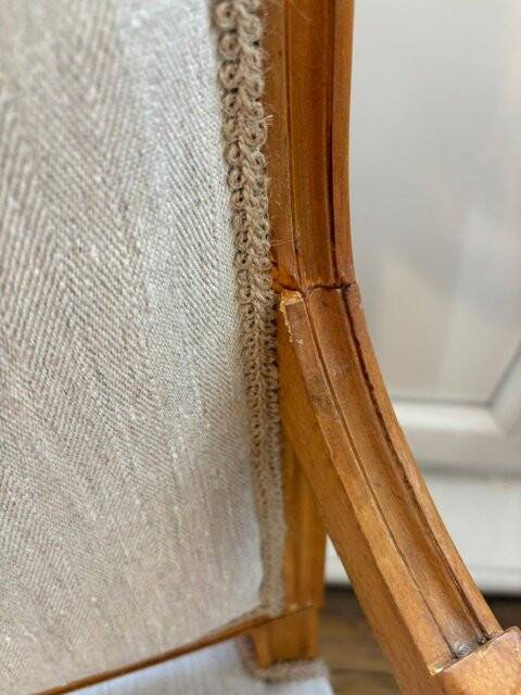 Pair of Louis XVI Style Armchairs