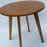 Table d’appoint ronde de teck