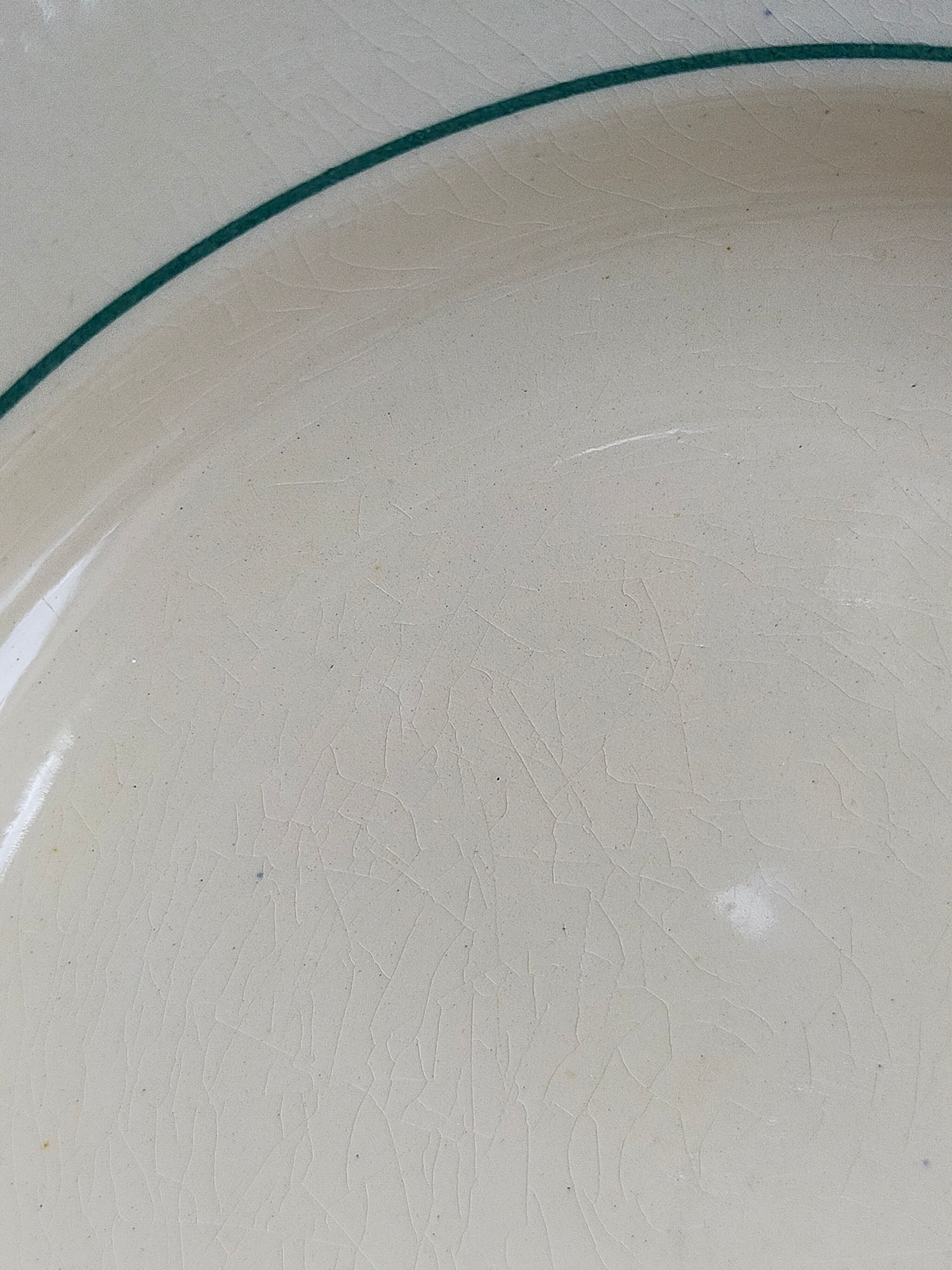 Four plates l'Amandinoise de Saint-Amand ancient