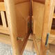 Sideboard fish oak 1940 art deco modernist Gaston