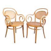2 armchairs n°11 design Michael Thonet for ZPM Radomsko
