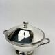 Vegetable Dish, Silver Metal Soup Tureen, Empire Style, Malmaison