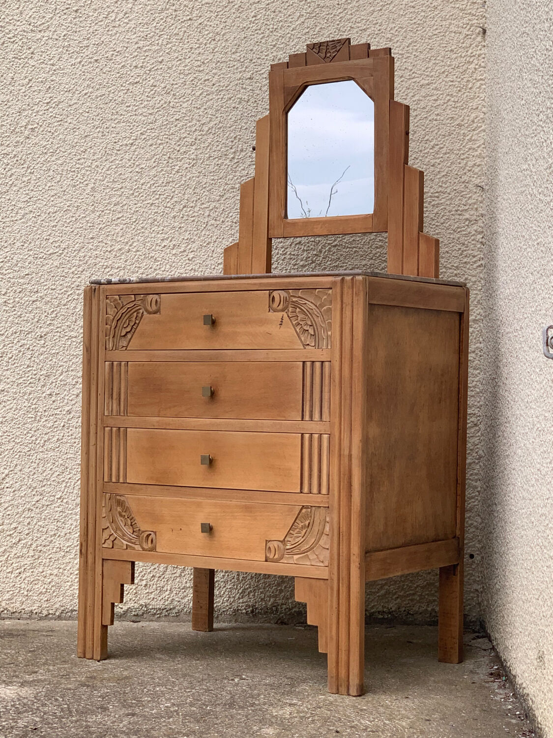 Commode coiffeuse art déco 1930