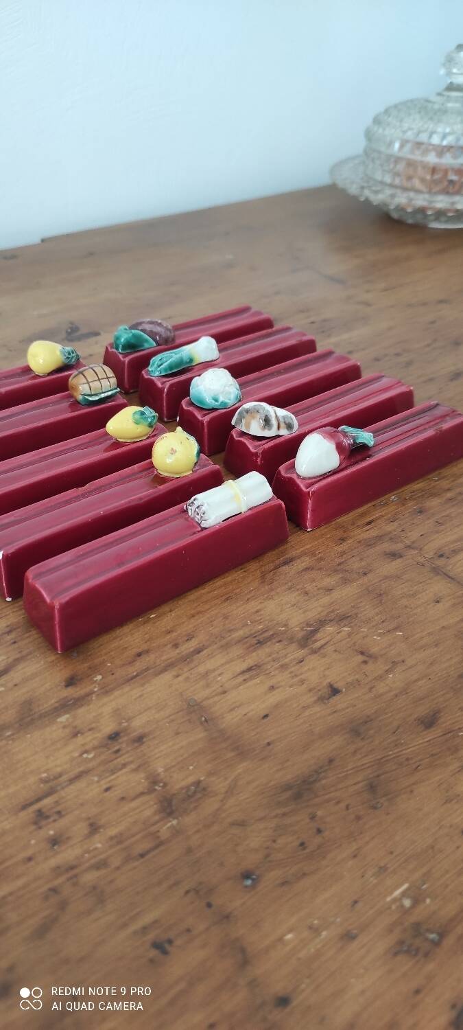 Ceramic knife holder set