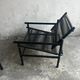 Lot de 2 fauteuils lounge « Spaghetti » par Giandomenico Belotti pour CMP Padova (années 1980)