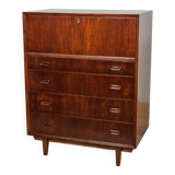 Commode à tiroirs en teck du milieu du siècle, Danemark, années 1960