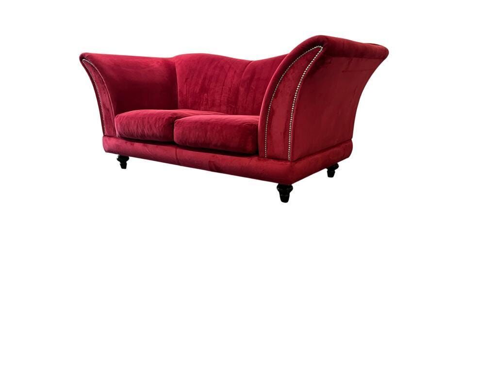 Vintage pink and red sofa