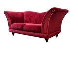 Vintage pink and red sofa