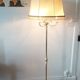 Lampadaire tripode laiton - 3 feux Style baroque - 1960